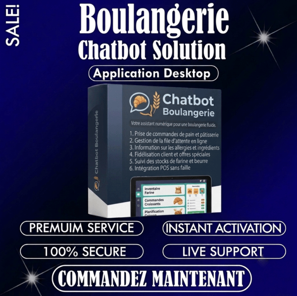 chatbot boulangerie