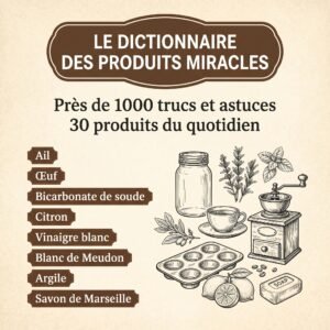 LE DICTIONNAIRE DES PRODUITS MİRACLES